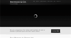 Desktop Screenshot of brosnanandco.ie